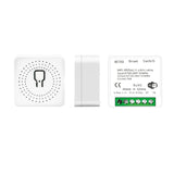 1 x RAW Customer Returns 16A WiFi Smart Switch, Compatible with Google Home, Alexa, Tuya, SmartLife, SmartThings. Timer. Max 3680W. White. - RRP €14.32