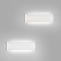 1 x RAW Customer Returns Indoor Wall Light 18W, Modern Up Down Bedroom Wall Light 2160LM, LED Wall Light 6500K Cool White, For Living Room Bedroom Stairs Corridor Modern Wall Lamp 2 Pieces White  - RRP €42.62