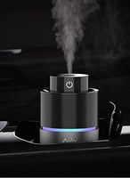 1 x RAW Customer Returns Riloer Car Humidifier, Aerosol Air Purification USB Car Aromatherapy Device Silver Gray  - RRP €32.4