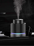 1 x RAW Customer Returns Riloer Car Humidifier, Aerosol Air Purification USB Car Aromatherapy Device Silver Gray  - RRP €32.4