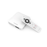 1 x RAW Customer Returns Thomson THA100 - Smart Box Android TV 10.0 Ultra HD 4K, HDR, Chromecast, Google Voice Assistant, Netflix, Disney , Prime Video, Google Play Store, WiFi 5 Dual Band, LAN, Bluetooth 4.2 - RRP €59.99