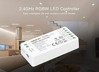 1 x RAW Customer Returns LIGHTEU Milight Miboxer Remote Control Kit 4 Pack RGBW LED Strip Controller and 1 x 4-Zone RGBW LED Wireless Remote Control 4x fut038S fut092 - RRP €48.23