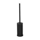 1 x RAW Customer Returns BGL Black Toilet Brush Holder, Black Aluminum Round Toilet Brush and Holder for Bathroom - RRP €17.99