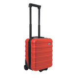 1 x RAW Customer Returns Cabin Max Anode Hand Luggage Trolley Suitcase for Underseat, 24 l, Wizz Air 40x30x20cm, Red, 40 x 30 x 20 cm  - RRP €49.54