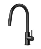 1 x RAW Customer Returns FORIOUS Kitchen Faucet Black, High Arch Kitchen Faucet with Pull-Out Spray, Pull-Out Faucet, Mixer Tap, Kitchen Sink Faucet, Kitchen Faucets, 360 Swivel - RRP €60.47