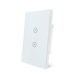 1 x RAW Customer Returns UseeLink WiFi Smart Light Switch, Voice Control Works with Alexa and Google Home, Timer and Device Sharing, Neutral Wire Required, White 2 way - RRP €29.85