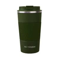 1 x RAW Customer Returns CS COSDDI Thermo Mug - Insulated Mug, Stainless Steel Travel Mug, 18oz 510ml Vacuum Leak-Proof Travel Mug with Lid, Car Mug, Double-Walled Insulated for Coffee, Water and Tea, Coffee-to-Go Mug - RRP €16.98