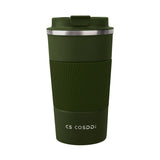 1 x RAW Customer Returns CS COSDDI Thermo Mug - Insulated Mug, Stainless Steel Travel Mug, 18oz 510ml Vacuum Leak-Proof Travel Mug with Lid, Car Mug, Double-Walled Insulated for Coffee, Water and Tea, Coffee-to-Go Mug - RRP €16.98