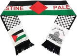 12 x Brand New Yeria Palestine Flag Scarf, Palestine Double Side Scarf, Palestine Jerusalem Arabic Satin Scarf for Men and Women Islamic Ramadan Gift, A, M - RRP €288.0