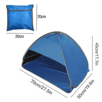 1 x RAW Customer Returns Mini Head Tent,Headrest Tent,Automatic Instant Tent,Beach Sunbathing Windproof Sand Proof Sun Protection Portable Headrest Tent with Storage Bag for Hiking - RRP €16.85