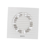 1 x RAW Customer Returns EUROPLAST 100mm bathroom fan with humidity sensor and timer Quiet fan - plastic - white - RRP €33.48