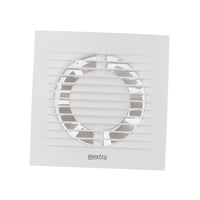 1 x RAW Customer Returns EUROPLAST 100mm bathroom fan with humidity sensor and timer Quiet fan - plastic - white - RRP €34.66