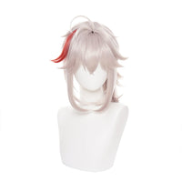 1 x RAW Customer Returns OSIAS Color Layered Kaedehara Kazuha Genshin Impact Cosplay Wig for Man and Boys - RRP €28.03