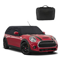 1 x RAW Customer Returns Car cover waterproof replacement for BMW Mini Cabrio R52 R57 F57 2005-2022, half garage, car cover, car tarpaulin, windproof half cover for all weather, UV-resistant full garage rain sun dust protection - RRP €78.66