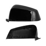 1 x RAW Customer Returns 1 Pair Car Mirror Housing Caps, TOTMOX Replacement Side Door Mirror Covers for BMW 5 Series E60 E61 F10 F11 6 Series F12 F13 7 F01, Gloss Black - RRP €44.09