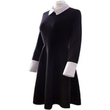 1 x Brand New Kynkycos Adult s Wednesday Ladies Gothic Mansion Daughter Fancy Dress Halloween Costumes - RRP €19.2