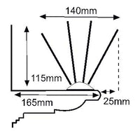 1 x RAW Customer Returns Pigeon repellent spikes made of stainless steel. 5 meter box. Made in EU - RRP €26.75