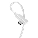 1 x RAW Customer Returns VR Streaming Link Cable 5 M Compatible for Oculus Quest, Cuxnoo Virtual Reality Headset Cable Angle USB 3.2 Gen1 CC High Speed Data Transfer, Fast Charging Cable, White - RRP €30.07