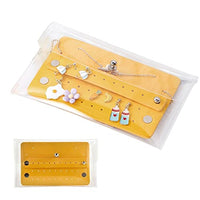 1 x Brand New LadayPoa organza bag, jewelry organizer, jewelry roll, small jewelry bag with removable board for necklace, earrings, rings - RRP €10.07