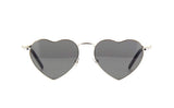 1 x RAW Customer Returns Saint Laurent SL 301 LOULOU Silver Grey 52 17 145 unisex sunglasses - RRP €227.2