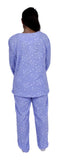 1 x RAW Customer Returns flashpijamas Plush Fleece 2 Piece Pajamas, Long Sleeve T-shirt and Very Warm Long Pants. Model P48 - RRP €37.37