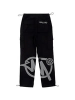 1 x RAW Customer Returns Minus Two Cargo Y2k Men Minus Teo Baggy Jeans Denim Loose Pants Straight Trousers - RRP €32.15