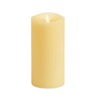 1 x RAW Customer Returns Luminara Flameless Pillar Candle Medium 16.5cm Tall Flickering Smooth Finish Real Wax Battery Operated Ivory - RRP €43.24