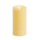 1 x RAW Customer Returns Luminara Flameless Pillar Candle Medium 16.5cm Tall Flickering Smooth Finish Real Wax Battery Operated Ivory - RRP €43.24