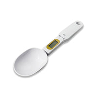 1 x RAW Customer Returns Spoon scale, spice scale, spoon scale for the smallest quantities, digital spoon scale, precision scale for spices, load capacity digital kitchen scale with 0.1 g precise division and 500 g load capacity, white - RRP €6.94