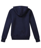 1 x RAW Customer Returns SwissWell fleece jacket women s hoodie with hood sweat jacket warm basic hooded jacket with zipper casual hoodie plush jacket women s winter jacket for women navy blue - RRP €41.99