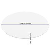 1 x RAW Customer Returns ZOENHOU 50 pieces 20 cm cake board round white, 1 mm thick cake board cake plate cardboard cake plate cake drum cake drum for wedding, birthday, party, pizza, desserts, pastries - RRP €23.99