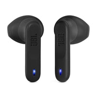 1 x RAW Customer Returns JBL Wave Flex Wireless in-ear earphones with IP54 and IPX2 waterproofing TalkThru and AmbientAware technology 32 hours battery life In black - RRP €66.79