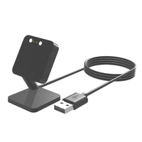 1 x RAW Customer Returns Onetuo Charger Compatible with LIGE I9M Smartwatch, Aluminum USB Charging Cable, Fast Charging for LIGE I9M Smartwatch Black  - RRP €18.68