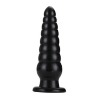 1 x RAW Customer Returns Hrekssi Large XL Anus Stopper Anal Plug Classic Dildos With Strong Suction Cup Large Anal Beads Anal Rod Flexible Anal Dildo Anal Masturbation Butt Plug G-Spot Soft Sex Toys, Black - RRP €35.39