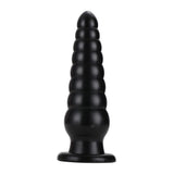 1 x RAW Customer Returns Hrekssi Large XL Anus Stopper Anal Plug Classic Dildos With Strong Suction Cup Large Anal Beads Anal Rod Flexible Anal Dildo Anal Masturbation Butt Plug G-Spot Soft Sex Toys, Black - RRP €35.39