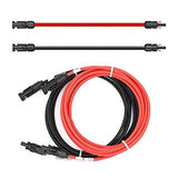 1 x RAW Customer Returns SOLARTRONICS extension cable 6mm including solar plug 2x20m - PV cable H1Z2Z2-K red black on both sides - Photovoltaic cable with plug - Solar cable for PV solar system - Made in Germany - RRP €60.0