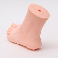 1 x RAW Customer Returns Lifelike Manikin Feet PVC Foot Life Size Female Mannequin Foot Model for Painting Teaching Art Drawing Sketching Jewelry Display Left Foot 22.5cm - RRP €14.4