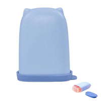 2 x Brand New Soap box travel, soap box, solid shampoo storage, silicone lid ensures a leak-proof seal for bathrooms and trips white  - RRP €14.08