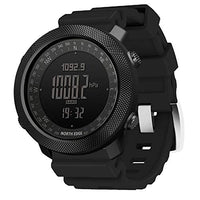 1 x RAW Customer Returns NORTH EDGE APACHE-46 Digital Sports Watch Men Military Compass Tactical Survival Watch Temperature Step Tracker Silicone , silicio - RRP €89.0