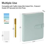 1 x RAW Customer Returns ZEWETO Photo Album with 256 Pockets for Fujifilm Instax 3-inch Film Polaroid Photos Mini 9 Mini 8 Mini 90 Mini 25 Mini 11 70 50s 7s Kodak Zink HP Instant Pictures Camera Accessories- Mini Album - RRP €12.66