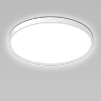 1 x RAW Customer Returns Ouyulong Ceiling Lamp, Led Ceiling Lamp 18W 1620LM 4000K, Led Bathroom Ceiling Lamp IP44 Waterproof, Round White Living Room Ceiling Lamps 23cm for Bathroom Bedroom Living Room Kitchen Office Dining Room - RRP €17.99