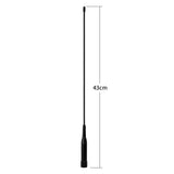 1 x RAW Customer Returns Bingfu Amateur Radio Antenna Dual Band VHF UHF 136-174MHz 400-460MHz PL259 Connector Amateur Radio Antenna with Ground Plane Kit Magnetic Base for Mobile Amateur Radio Two-Way Radio - RRP €40.8