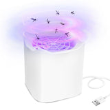 1 x RAW Customer Returns Insect killer, USB electric fly trap, mosquito trap mosquito lamp, mosquito killer lamp with light, fruit fly trap for kitchen indoor outdoor - RRP €16.85