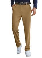 1 x Brand New JMIERR Chino Pants Men s Cotton Golf Pants Slim Fit Stretch Pants with 5 Pockets Casual Long Sports Pants Camel XL - RRP €18.13