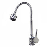 1 x RAW Customer Returns Catalpa flower kitchen faucet mixer tap faucet 360 rotatable kitchen sink faucet sink single lever mixer sink - RRP €17.78