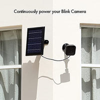 1 x RAW Customer Returns Wasserstein - Solar Panel with Internal Battery Compatible with New Blink Outdoor, Blink XT and Blink XT2 Security Cameras Pack of 2, Black  - RRP €68.99