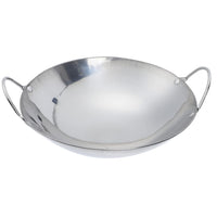 1 x RAW Customer Returns HEMOTON stainless steel wok pan cooking pot grill wok pan frying pan Chinese hot pot pot fire pot soup pot non-stick saucepan for induction cooker hob E gas stove - RRP €19.75