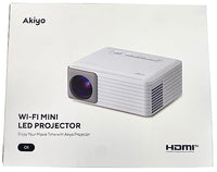 1 x RAW Customer Returns Mini projector with WiFi and Bluetooth - RRP €139.99