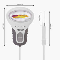 1 x RAW Customer Returns TOPINCN 2 in 1 Digital Water Quality and Chlorine Meter for Pool Water Quality Analysis - RRP €32.16