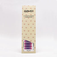 98 x Brand New Glamsy Nail Foil, Mermaid , Gradient Pink Purple Nail Wraps, long-lasting, 24 self-adhesive ultra-thin nail foils in different sizes - RRP €1175.02